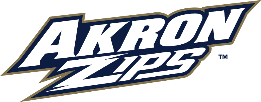 Akron Zips 2018-Pres Wordmark Logo iron on transfers for clothing